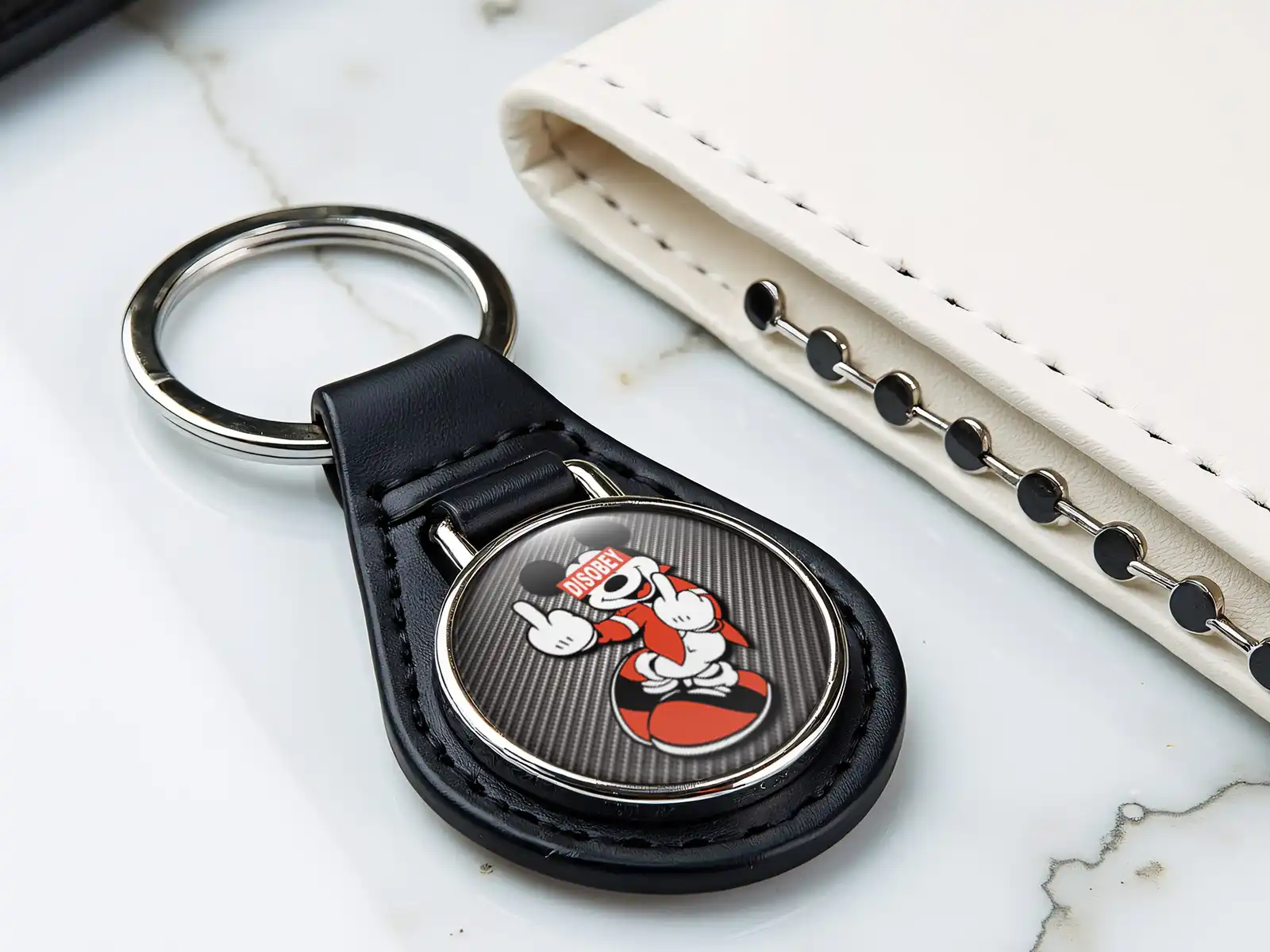 Personalised Keychain Sturdy Elite Racing Style